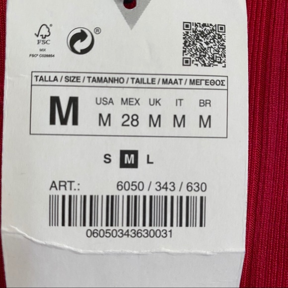 Zara Fuschia Crop Tank Top - NWT - Picture 10 of 10